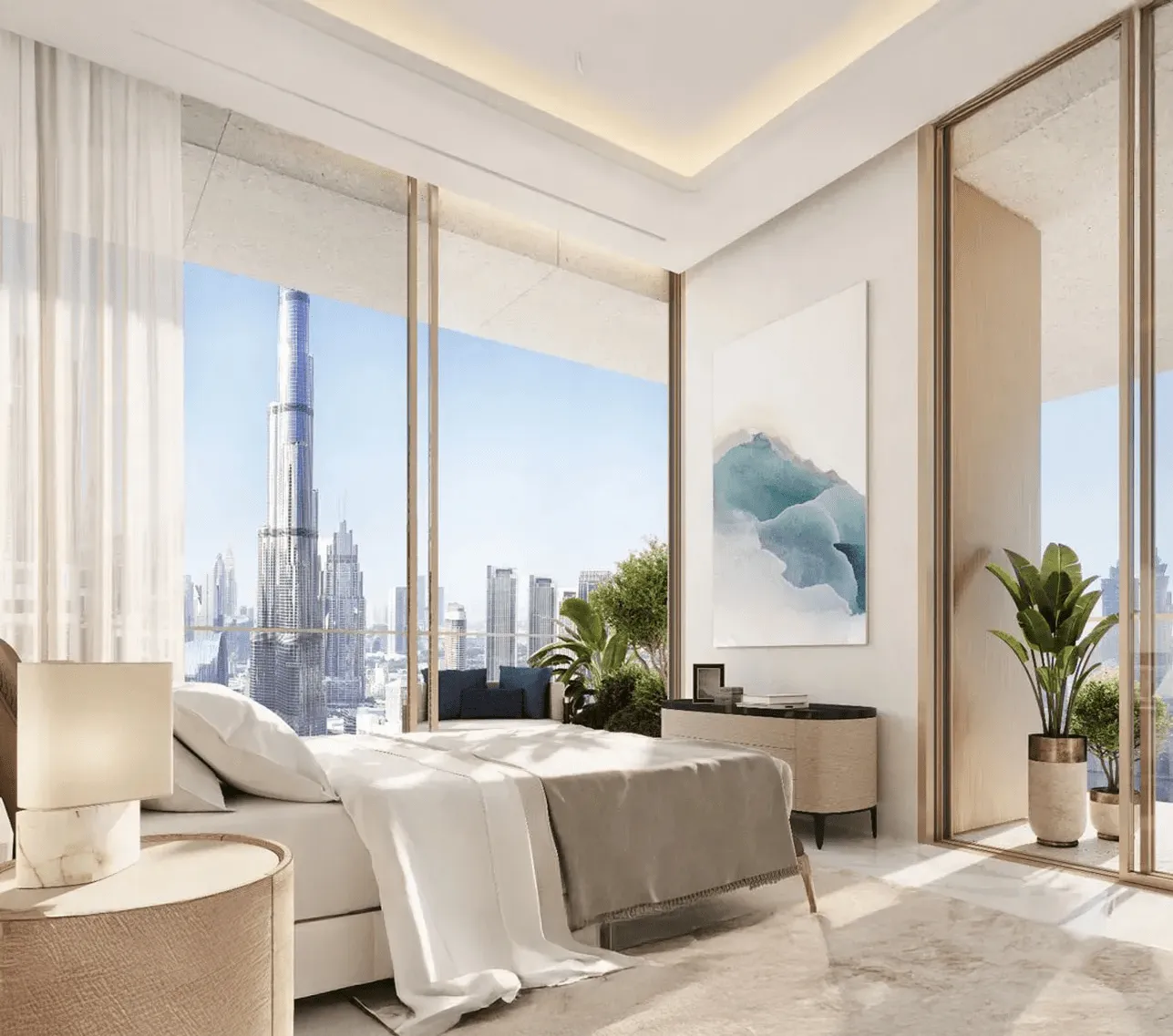 three bedroom in downtown dubai
