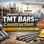 Ultimate Guide to TMT Bars for Construction: Types, Strength, Grades, and Best TMT Bars in India
