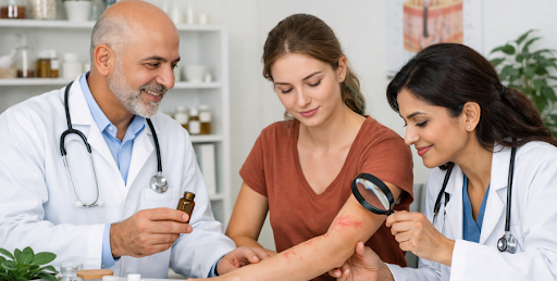 Homeopathy doctors for skin allergy