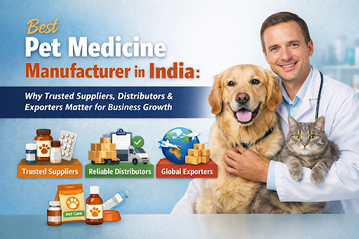 best pet medicine manufacturer in India