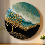 Resin Art Wall by Kanha Kreation