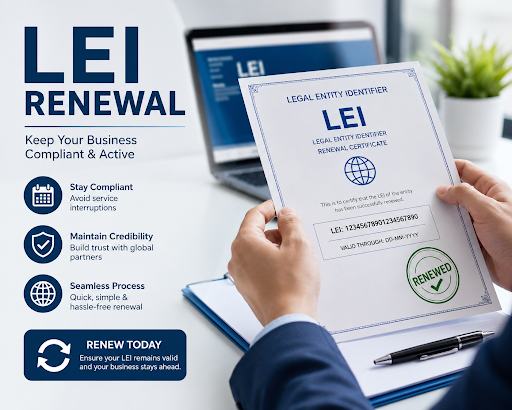 LEI renewal process India